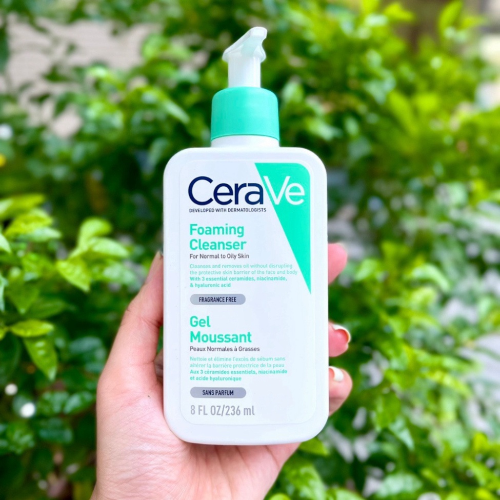 Sữa rửa mặt Cerave Foaming Facial Cleanser Pháp As.shop1