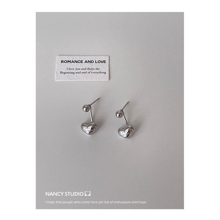Love niche Khuyên Tai Bạc sterling Cao Cấp Thiết Kế Treo Sau Phong Cách Mới 2023 Bán Chạy Dành Cho Bạn Nữ