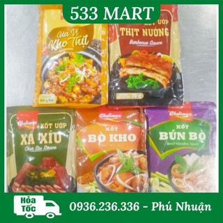 Gói Gia Vị Xốt ướp Cholimex gói 70G đủ loại