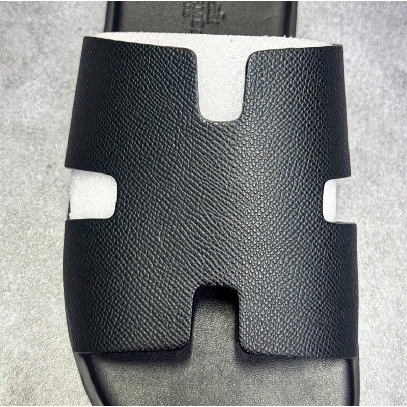 Dép H nam- dép quai ngang da 2 lớp ,hàng full êm chân,thời trang ...