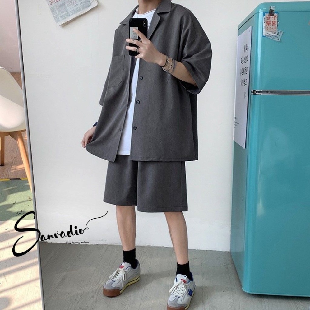 Quần Jean ống rộng lưng cao màu xanh đen phối viền nâu phong cách vintage siêu hack dáng