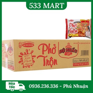 Thùng 18 gói phở trộn đệ nhất vị bò/ thập cẩm cay 82g