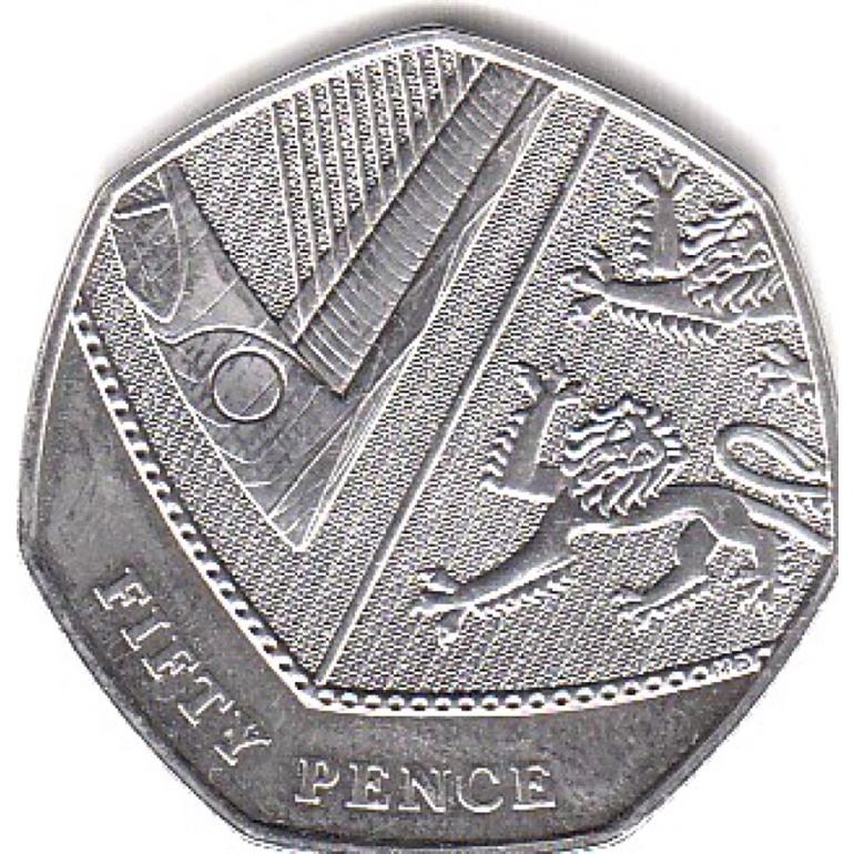 xu 50 pence của Anh 2008 - 2015