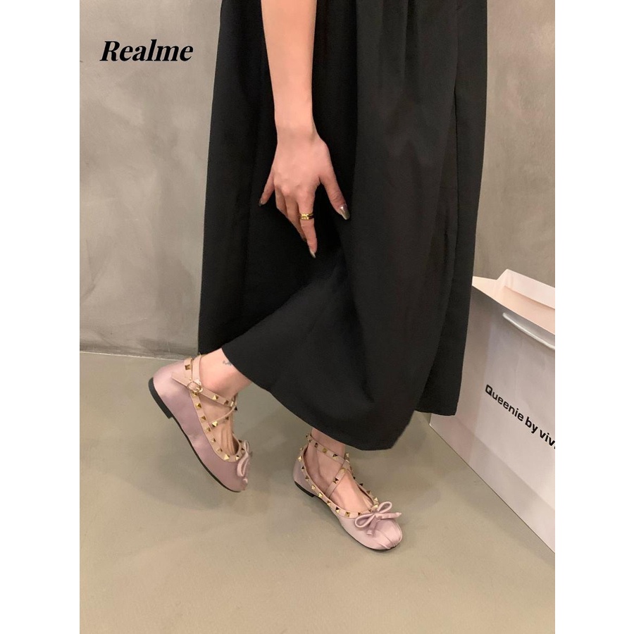 Niche Giày Búp Bê Đế Mềm Thời Trang Mùa Hè Pháp 2023 Dành Cho Nữ