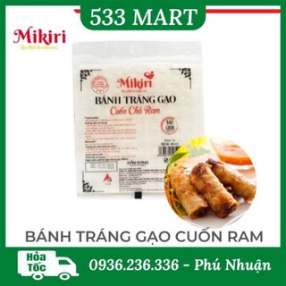 Bánh tráng gạo cuốn chả ram Mikiri size 15cm