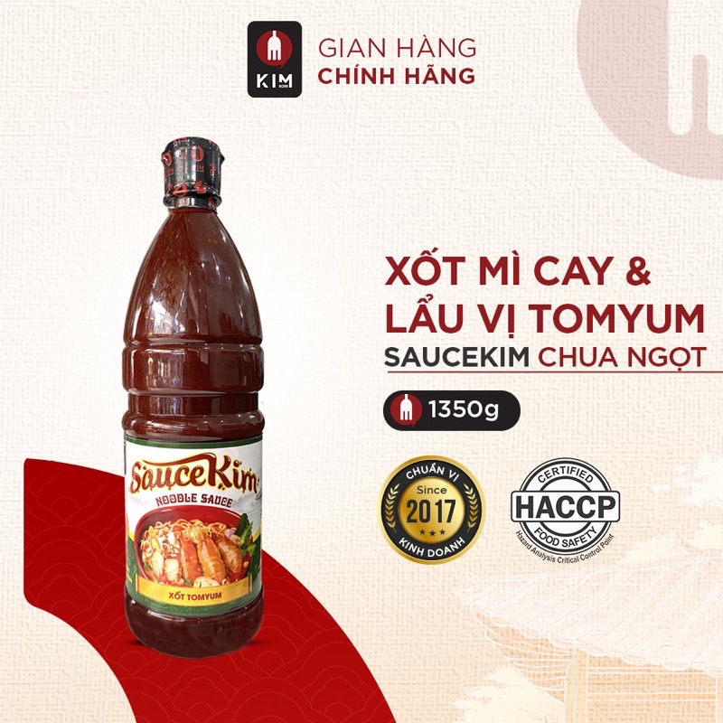 SỐT MÌ CAY VỊ TOMYUM SAUCEKIM