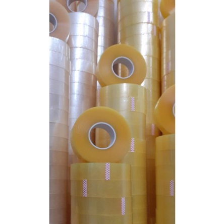 6 cuộn 1kg băng dính lõi nhựa 2.4