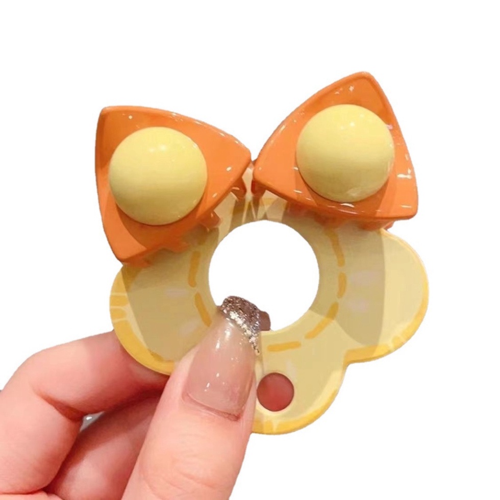 Kẹp Vuốt Tóc Tai Mèo🍀FREESHIP🍀 Set 10 Kẹp Tóc Đủ Màu Hình Tai Mèo Dễ Thương Thời Trang Xuân Hè 2023