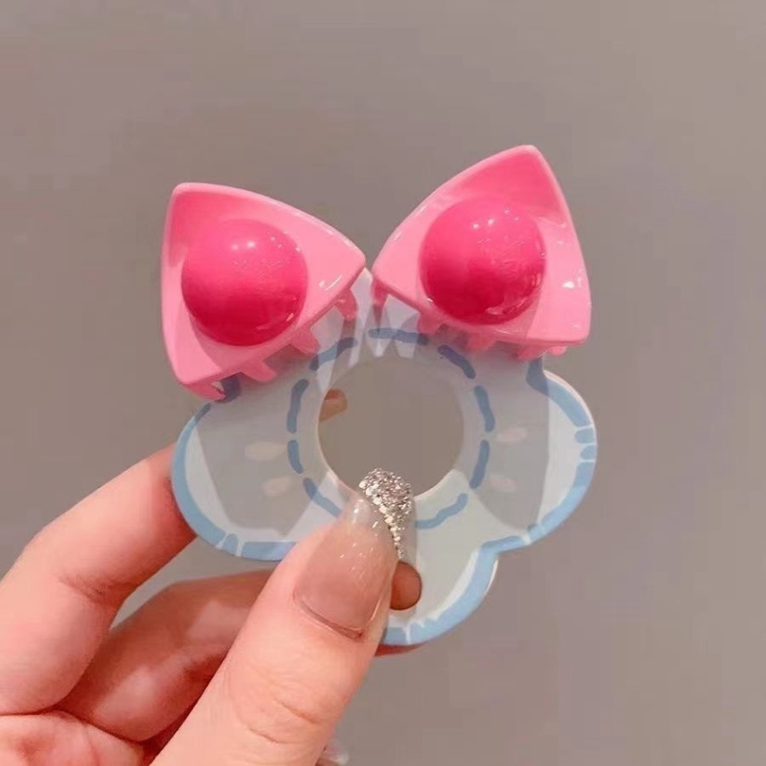 Kẹp Vuốt Tóc Tai Mèo🍀FREESHIP🍀 Set 10 Kẹp Tóc Đủ Màu Hình Tai Mèo Dễ Thương Thời Trang Xuân Hè 2023