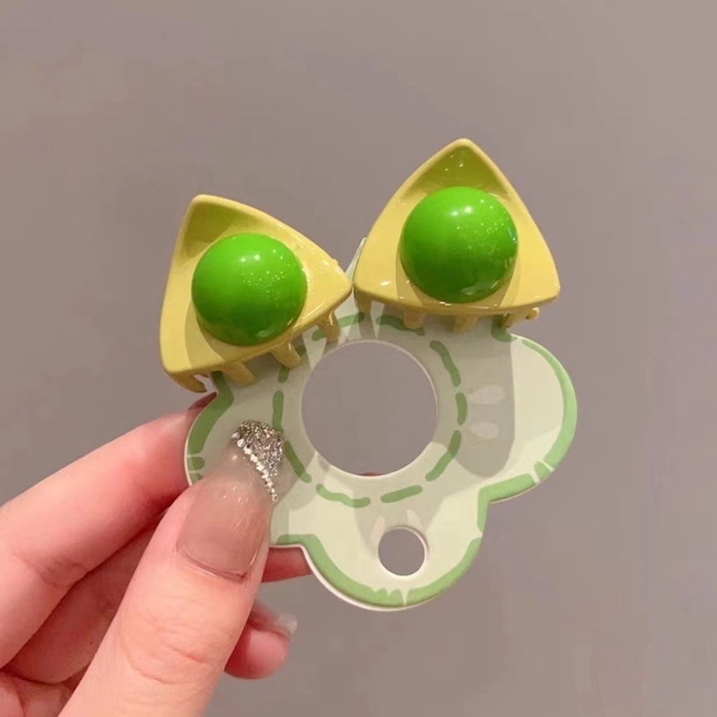 Kẹp Vuốt Tóc Tai Mèo🍀FREESHIP🍀 Set 10 Kẹp Tóc Đủ Màu Hình Tai Mèo Dễ Thương Thời Trang Xuân Hè 2023