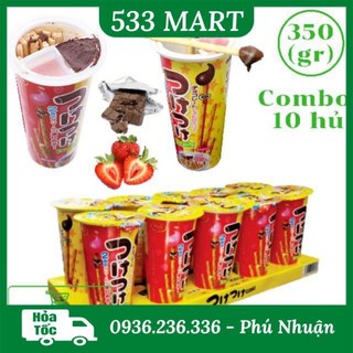 Bánh que chấm kem Wismo Richy kem socola dâu 35g/ly