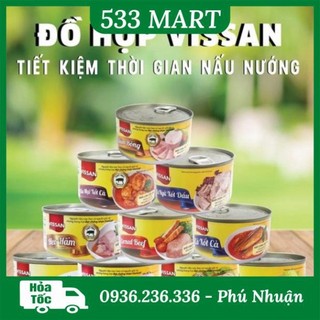 Đồ hộp vissan đủ loại 150g,170g, 280g, 397g