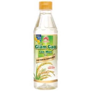 Dấm gạo lên men tự nhiên chai 400ml..chua thanh dịu đậm đà thơm đúng chuẩn vi lên men tự nhiên