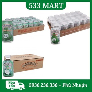 Thùng 24 lon/chai trà bí đao wonderfarm
