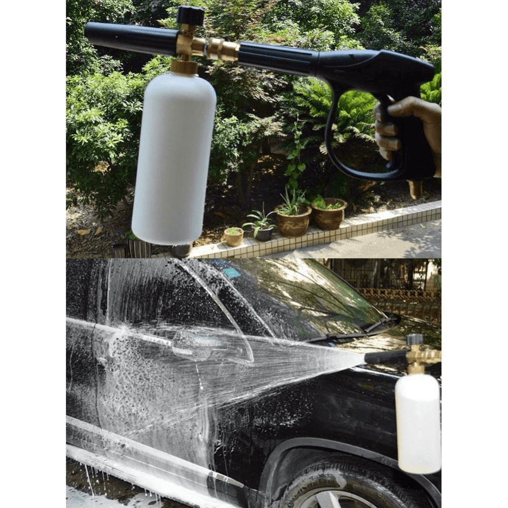 Mới nhất - Xả kho Bình phun tạo bọt tuyết cầm tay gắn súng máy rửa xe shopxesang - Hàng chuẩn