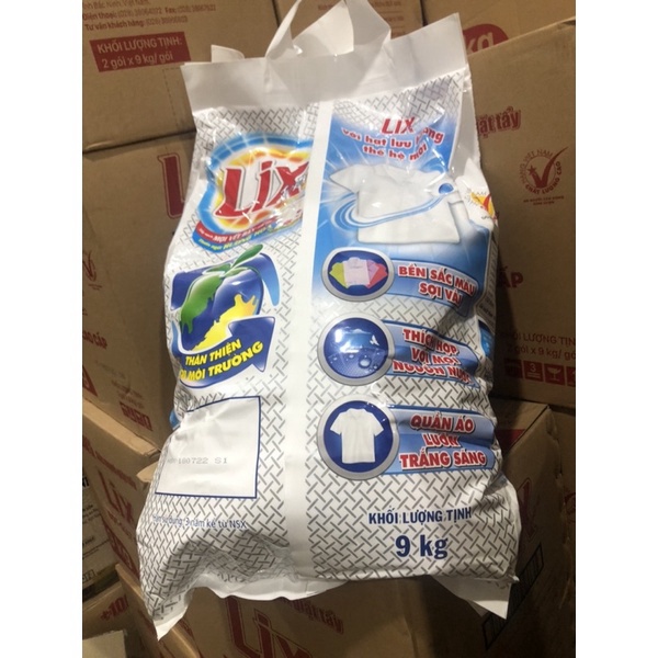 Bột giặt Lix 9kg