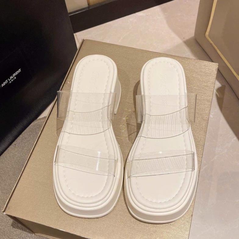 DÉP QUAI MICA ĐẾ ĐÚC CAO SU CAO 5 PHÂN HÀNG QUẢNG CHÂU KÈM BOX