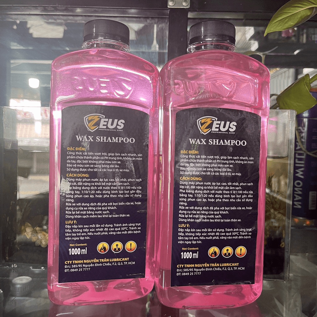 Mới nhất - Xà Bông Zeus, Nước Rửa Xe Zeus Bọt Tuyết Làm Sạch Nhanh, sáng bóng, bảo vệ lớp sơn xe, dùng cho xe máy, ô tô