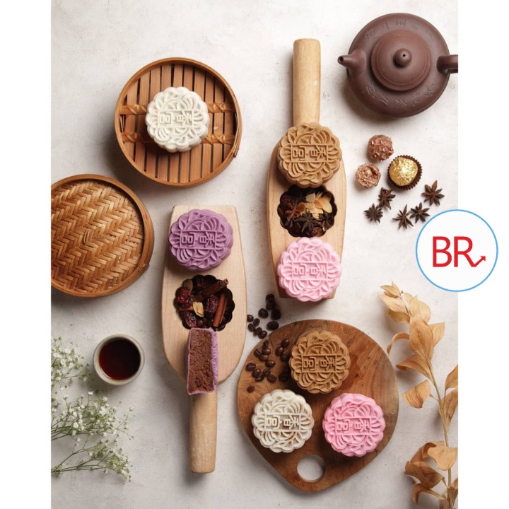 Khuôn làm bánh trung thu, bánh nướng bánh dẻo  hình hoa, hình thú, Khuôn bánh Phục Linh ép tay lò xo 02038
