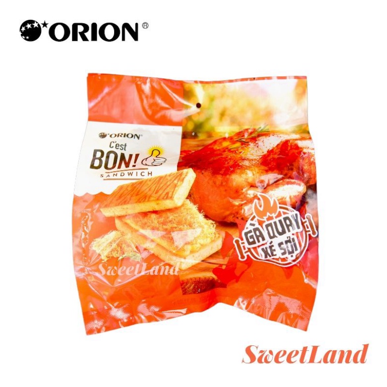 Bánh sandwich Orion Bon! gà quay xé sợi gói 150g