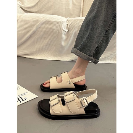 Giày Sandal Đế Dày Thoải Mái Thời Trang Mùa Hè 2023 Cho Nữ