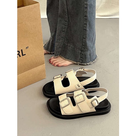 Giày Sandal Đế Dày Thoải Mái Thời Trang Mùa Hè 2023 Cho Nữ