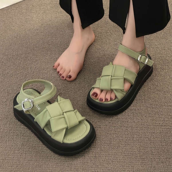 Giày Sandal Đế Dày Thời Trang 2023 Cho Nữ