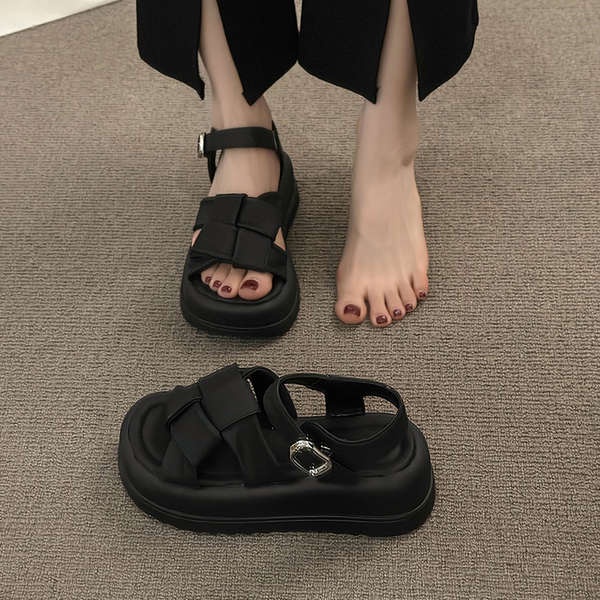 Giày Sandal Đế Dày Thời Trang 2023 Cho Nữ