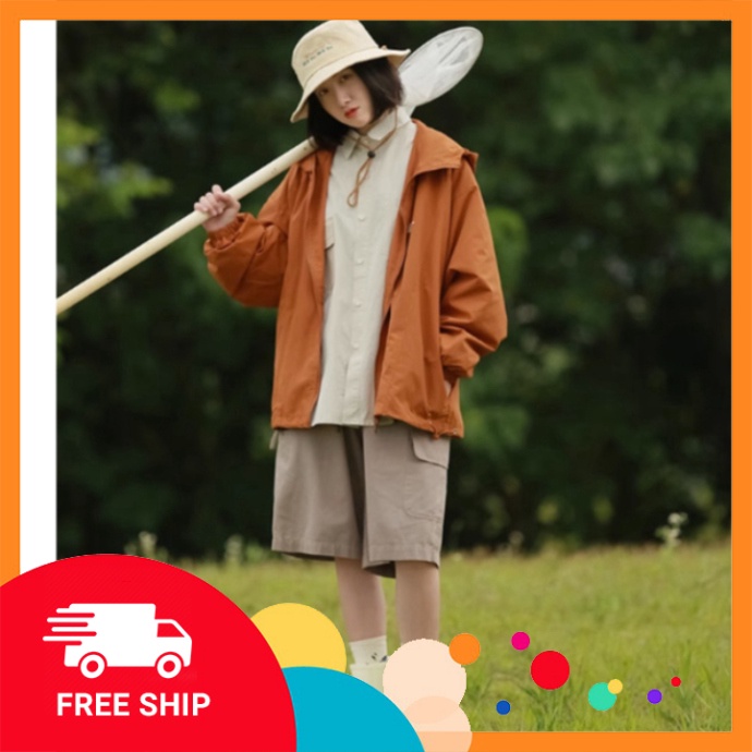 Áo khoác gió unisex 2 lớp PSALMIST, chống nước, chống bụi | BigBuy360 - bigbuy360.vn