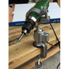 Ê tô mini kẹp bàn xoay 360 độ - gá máy mài khắc ( Hỏa tốc TPHCM )