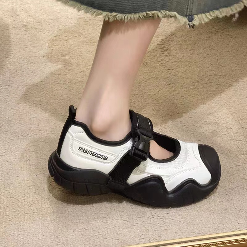 Mùa Hè Năm 2023 Phong Cách Mới Giày Thể Thao Giản Dị Đế Dày