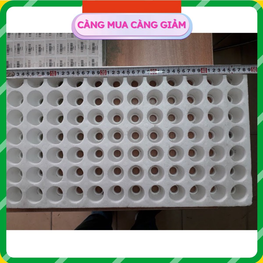Khay xốp ươm hạt 84 lỗ độ bền cao - Làm vườn