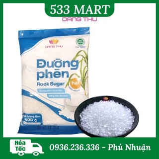 Đường Phèn Hạt Đăng Thư Túi 500g - Đường phèn chưng Yến- Hạt kim cương, Không chỉ, không tẩy