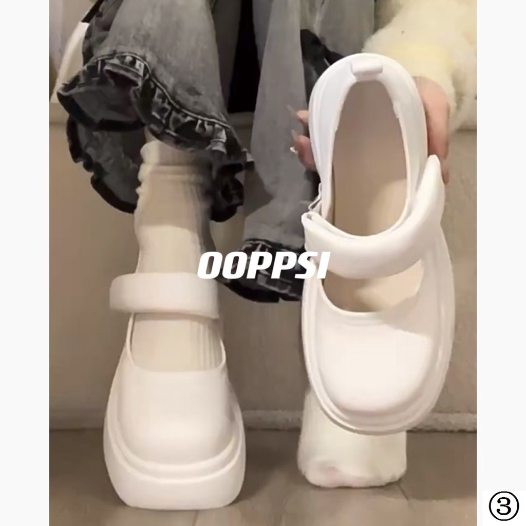 Giày Cao Gót Da Khóa Dán Thời Trang Mùa Hè Pháp 2023 Dành Cho Nữ