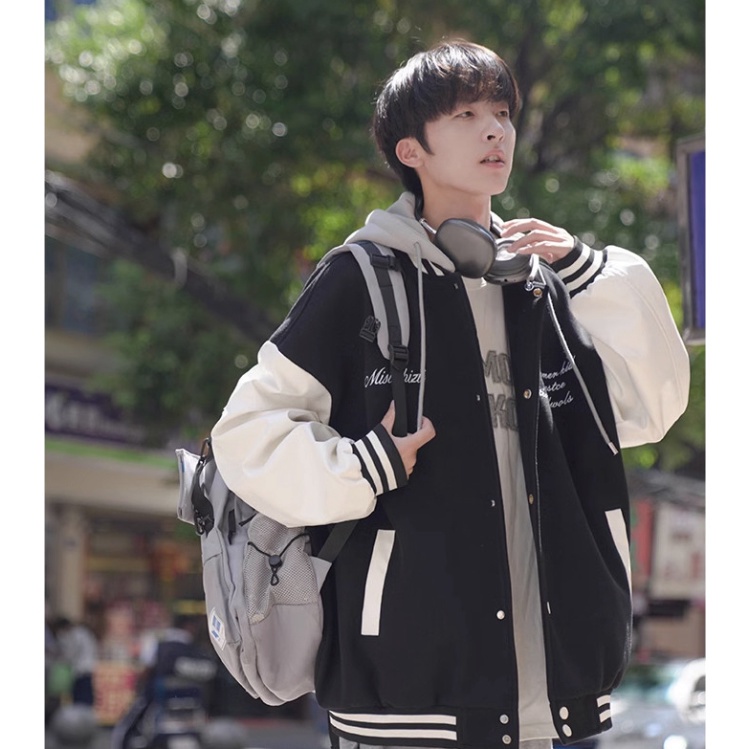 Áo Hoodie nữ zip unisex, khoác bomber nỉ bông Ulzzang 3 màu thêu chữ MISTERHIZII  phong cách Hàn Quốc