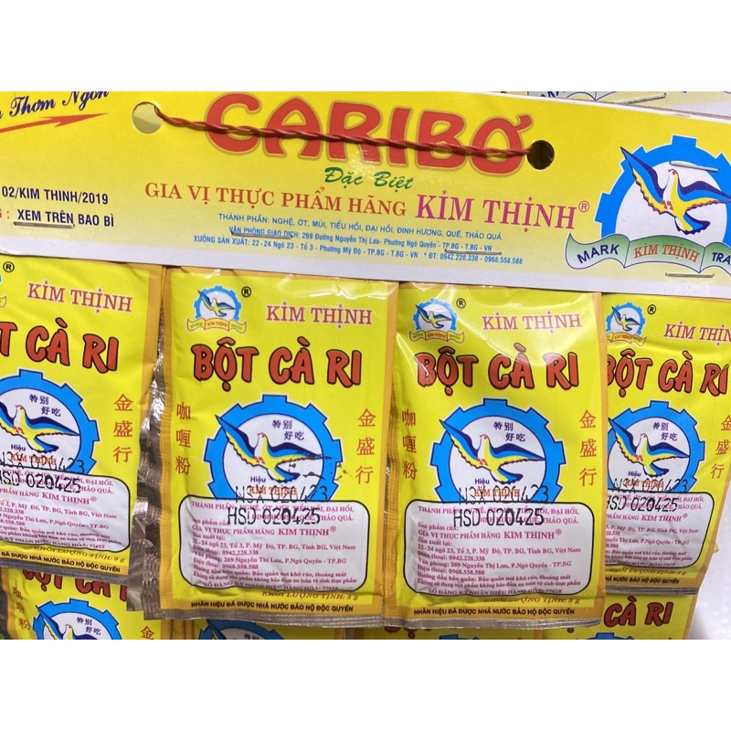 Bột Cà Ri Hãng Kim Thịnh Caribơ