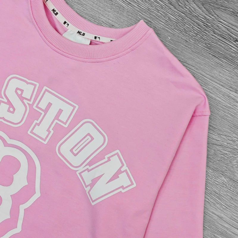 Áo thu đông MIb áo Boston sweater  hàng cam kết đẹp như hình FULL TAG ảnh thật