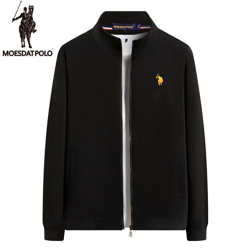 Polo ralph laurenÁo Khoác Len Cổ Đứng Dáng Rộng Thêu Họa Tiết Phong Cách Hàn Quốc Thời Trang Mùa Đông Cho Nam