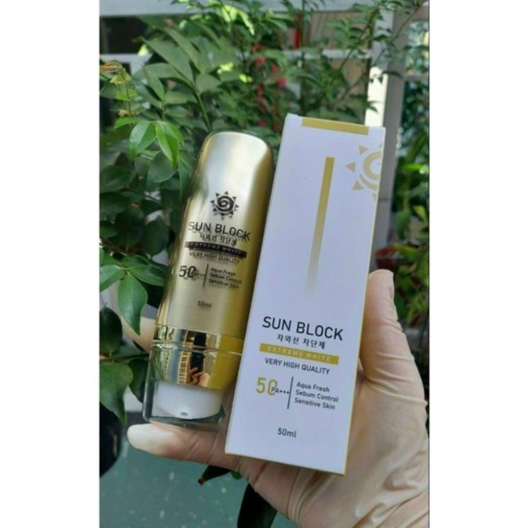 Kem chống nắng Sun Block - Sản phẩm 3 trong 1 cho làn da hoàn hảo