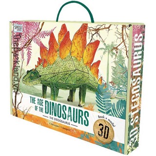 Dinosaurs - Stegosaurus (3D MODEL): lắp ráp mô hình khủng long phiến sừng