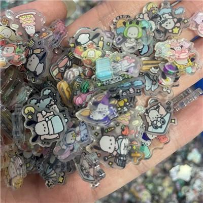 Mô Hình Chú Chó pacha Nhỏ Xinh 2cm Tự Làm Bằng acrylic Hỗn Hợp Pochacco