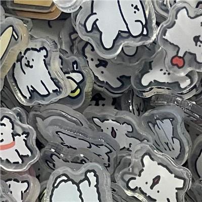 Mô Hình Cún Con Bằng acrylic 2cm Dùng Trang Trí diy