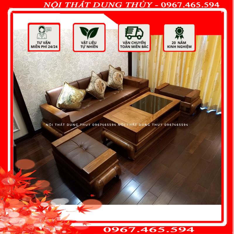 Ảnh thực tế kèm video sofa văng đơn đùi gà cho phòng khách nhỏ sofa đẹp gỗ sồi nga