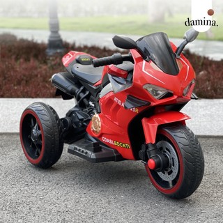 Xe máy điện trẻ em ducati panigale d6688 | 2 động cơ | bình 7ah | damina