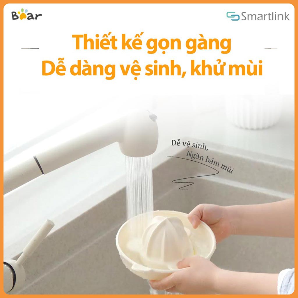 Máy vắt cam cho gia đình tự động tiết kiệm thời gian hai chiều Bear CZJ-A04B1 - Hàng Chính Hãng - Bảo Hành 18 Tháng