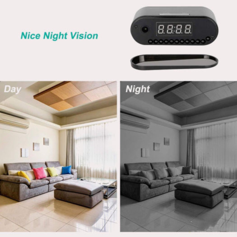 Camera đồng hồ ghi hình thông minh, tự động quay lưu, quay đêm, góc siêu rộng, tặng kèm thẻ nhớ 32Gb Bảo hành 6 tháng | BigBuy360 - bigbuy360.vn