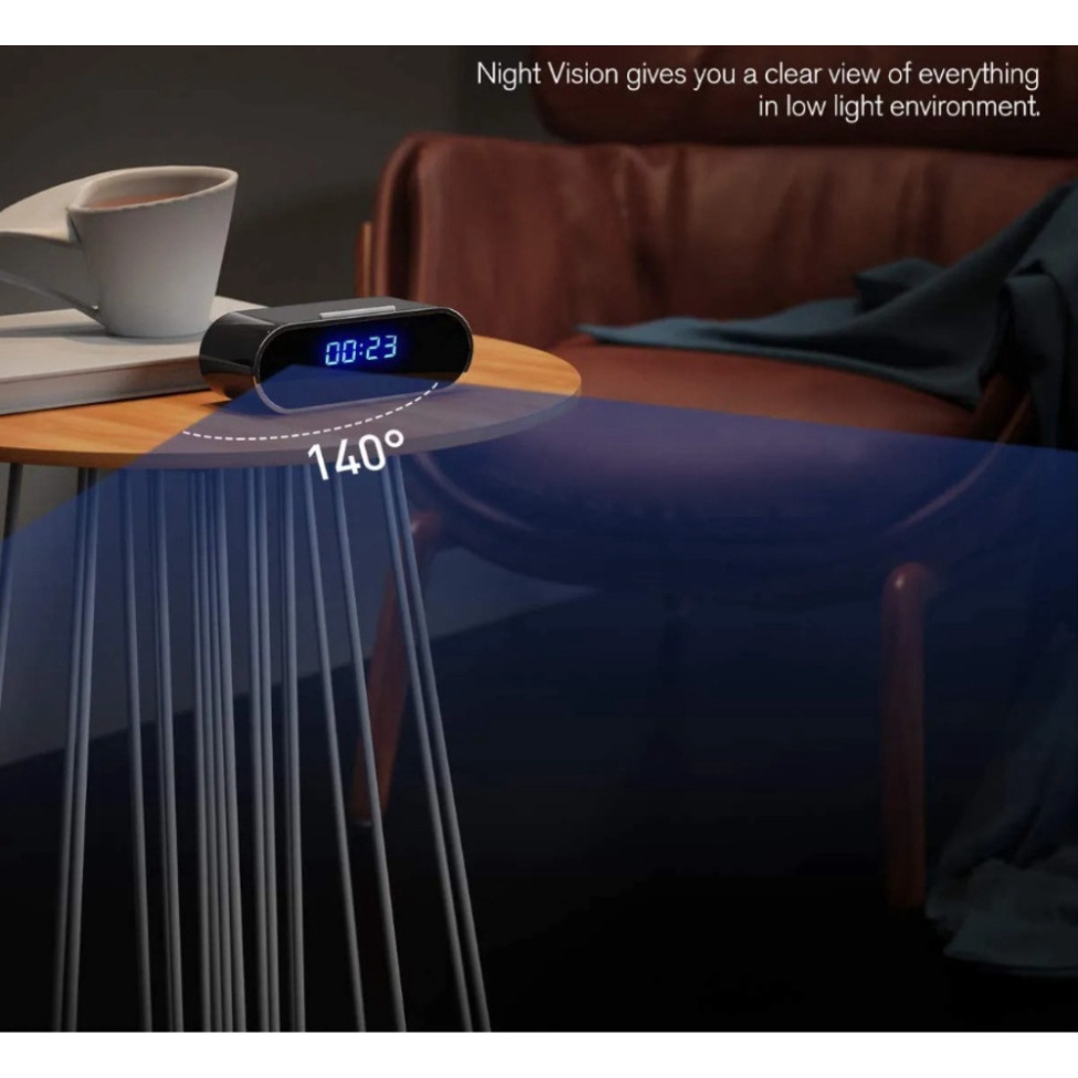 Camera đồng hồ ghi hình thông minh, tự động quay lưu, quay đêm, góc siêu rộng, tặng kèm thẻ nhớ 32Gb Bảo hành 6 tháng | BigBuy360 - bigbuy360.vn