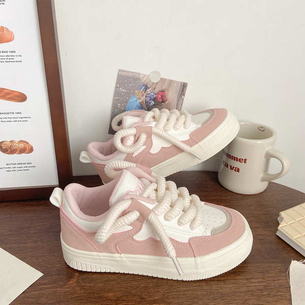 Giày Bánh Mì Đế Mềm Thoải Mái Phong Cách Hàn Quốc