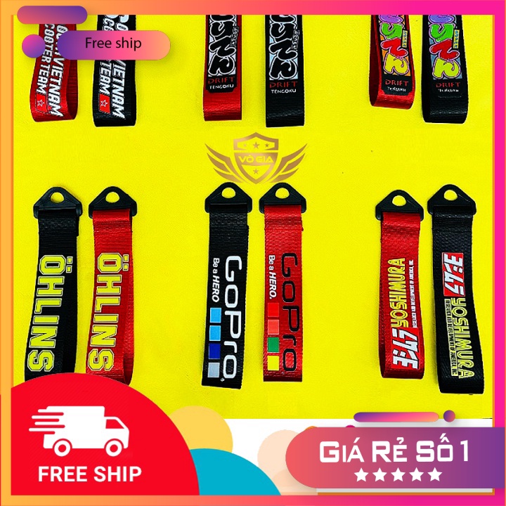 Hàng mới nhất Giá tận gốc - xả kho Dây treo trang trí xe thích hợp nhiều vị cản sau , ghi đông, yên xe, tay nắm và nhiề