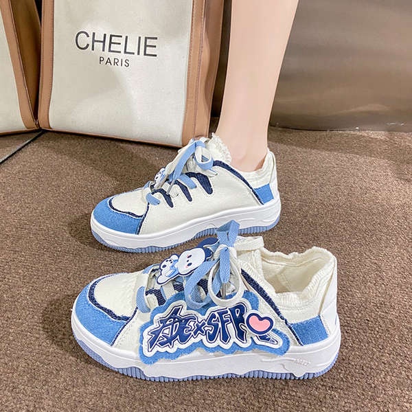 Giày Sneaker Nữ Thoải Mái Phong Cách Mới 2023